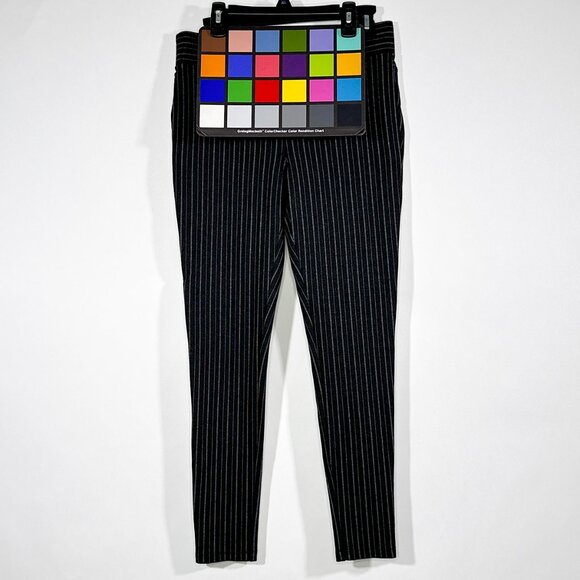 Loft Pull On Stretch Stripe Pants Size M - Picture 11 of 11